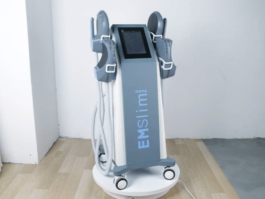 EMSlim NEO fyra handtag EMSculpt-maskin för fettborttagning av muskler