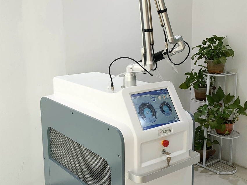 Picosecond Laser Machine för smärtfri tatueringsborttagning behandlingar för fräknarborttagning